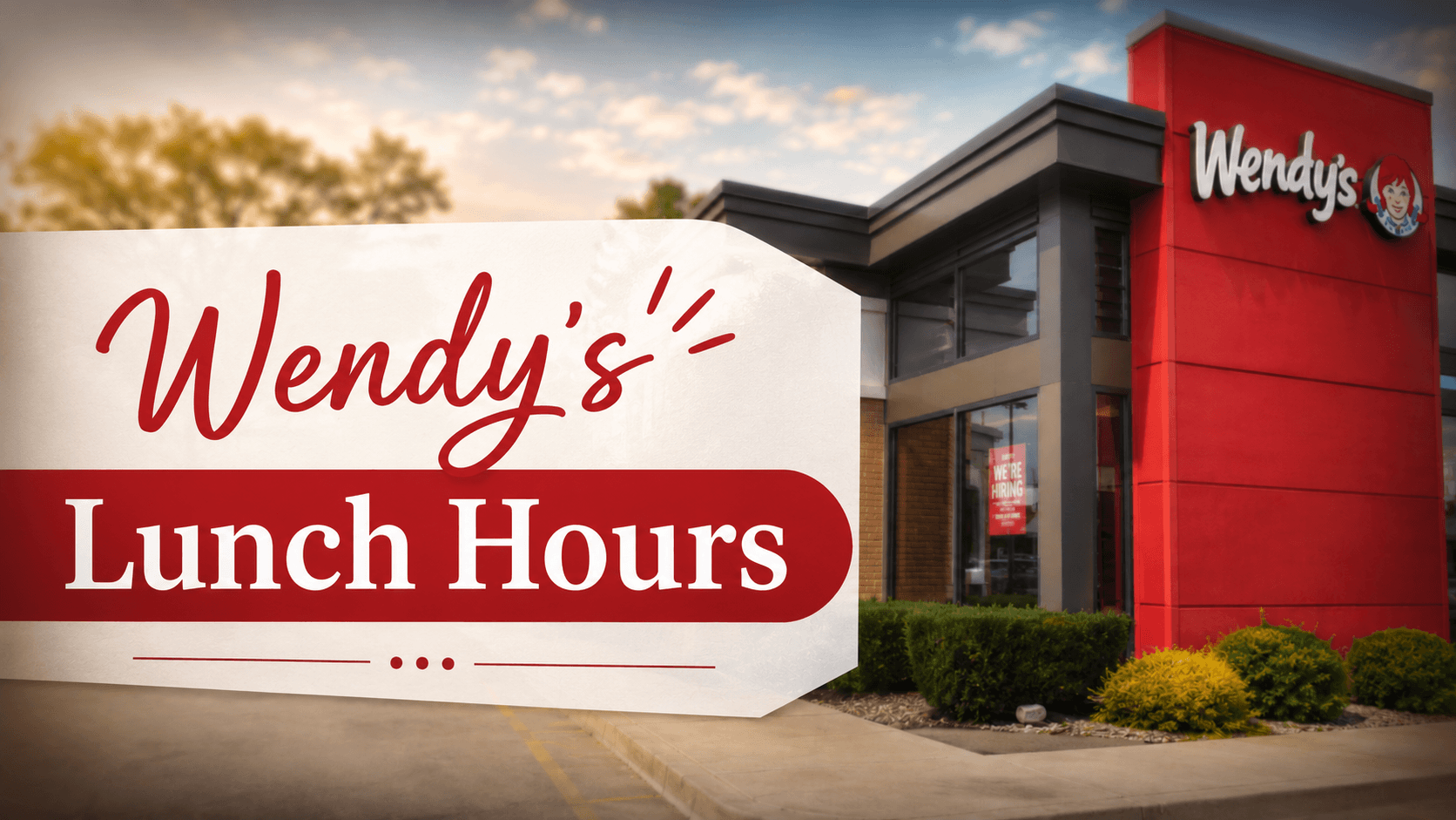 Wendy’s Lunch Hours