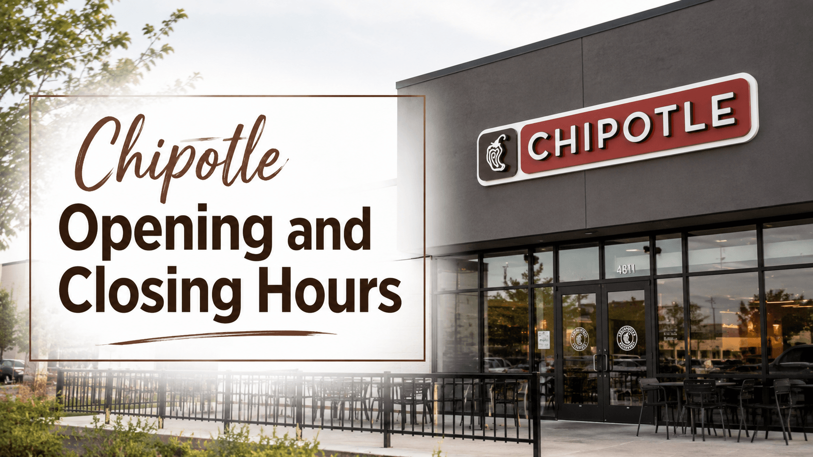 Chipotle Opening and Closing Hours