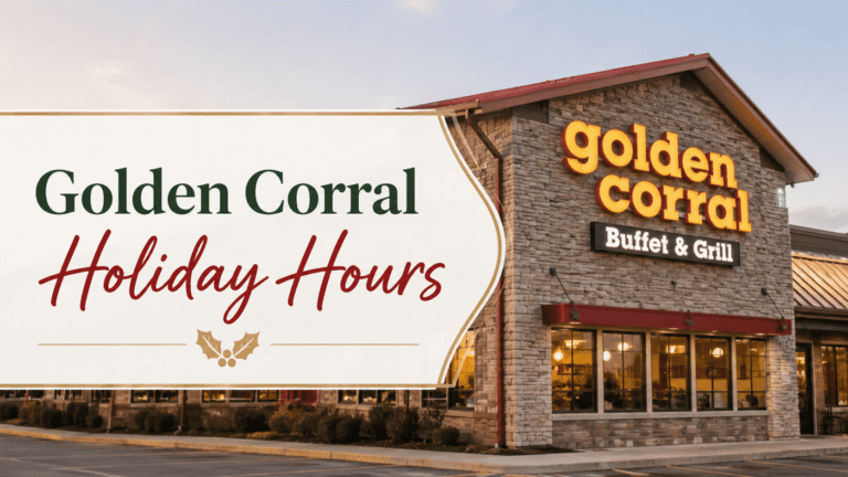 Golden Corral Holiday Hours