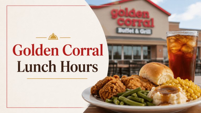 Golden Corral Lunch Hours
