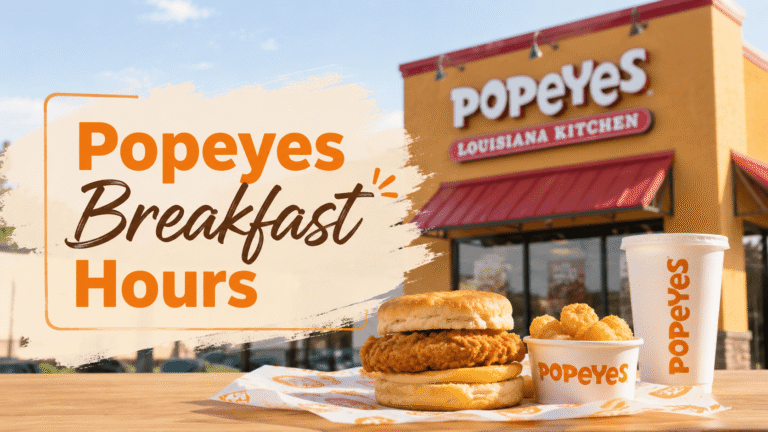Popeyes Breakfast Hours