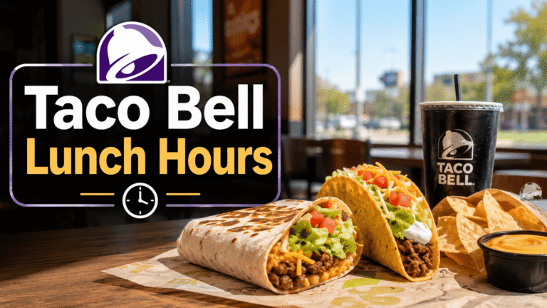 Taco Bell Lunch Hours