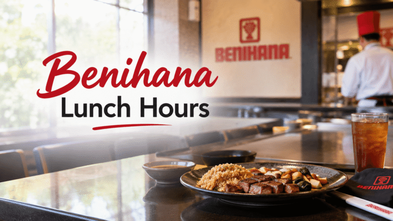 Benihana Lunch Hours