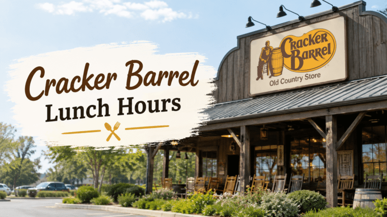 Cracker Barrel Lunch Hours