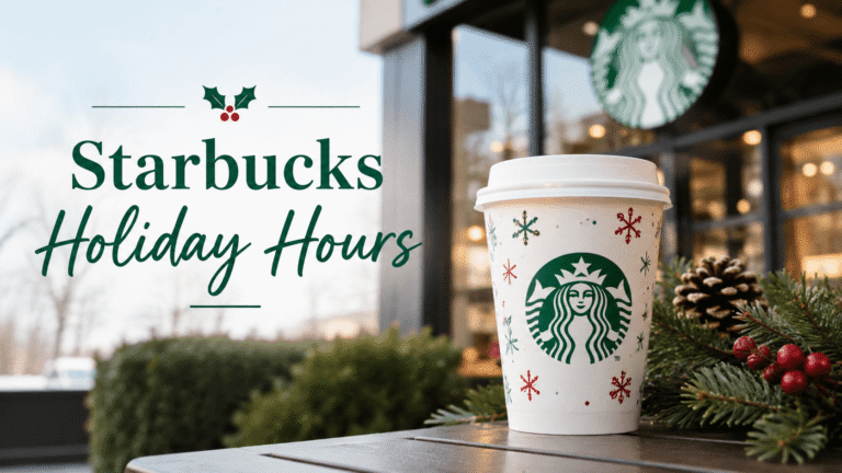 Starbucks Holiday Hours
